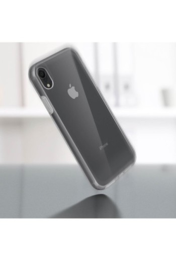 Cover Integrale fronte morbido + retro rigido Collezione 360° - Trasparente per Apple iPhone XR