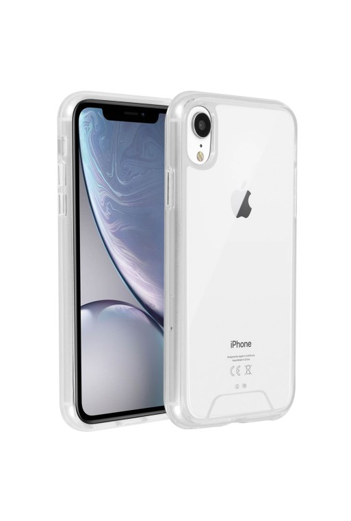 Cover rigida contorno Bumper collezione Crystal - Ultra-trasparente per Apple iPhone XR