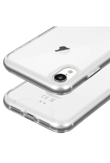 Cover rigida contorno Bumper collezione Crystal - Ultra-trasparente per Apple iPhone XR