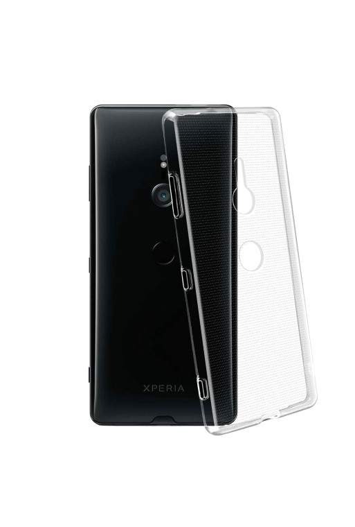 Cover in Silicone Gel Infrangibile trasparente per Sony Xperia XZ3