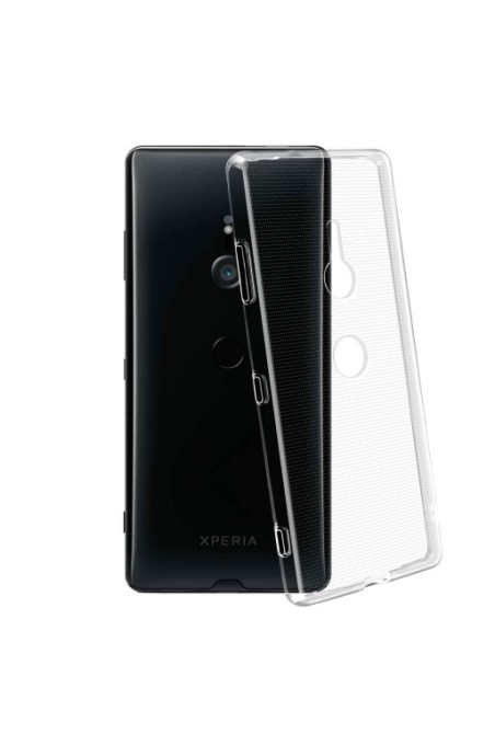 Cover in Silicone Gel Infrangibile trasparente per Sony Xperia XZ3