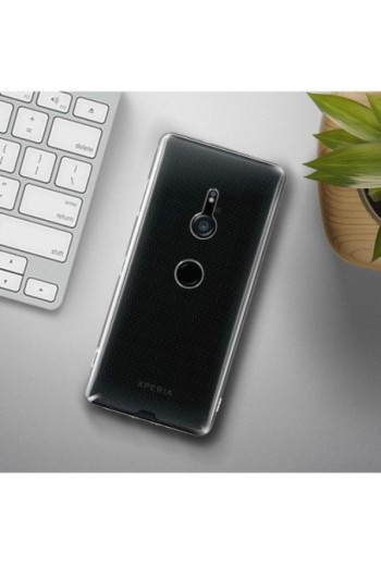 Cover in Silicone Gel Infrangibile trasparente per Sony Xperia XZ3