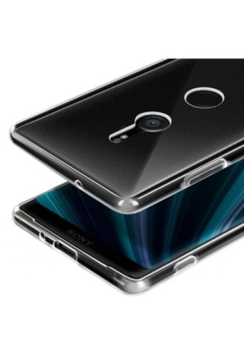 Cover in Silicone Gel Infrangibile trasparente per Sony Xperia XZ3