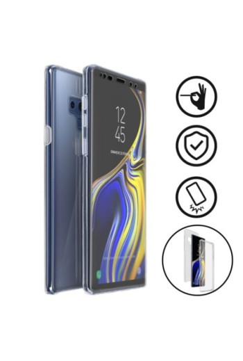Cover Protettiva Integrale Fronte / Retro Trasparente per Samsung Galaxy Note 9