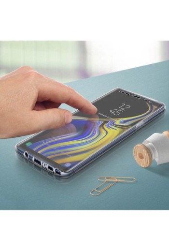 Cover Protettiva Integrale Fronte / Retro Trasparente per Samsung Galaxy Note 9