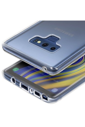 Cover Protettiva Integrale Fronte / Retro Trasparente per Samsung Galaxy Note 9