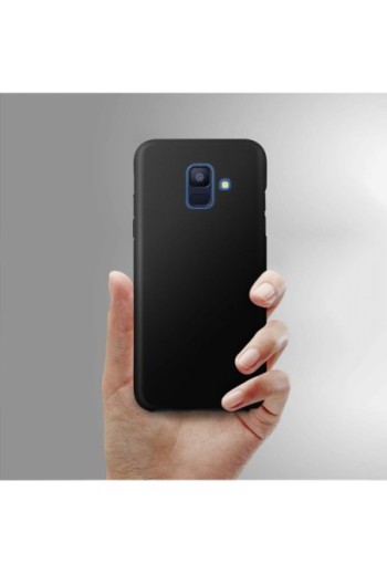 Cover Protettiva Integrale Fronte / Retro Nero per Samsung Galaxy A6