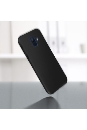 Cover Protettiva Integrale Fronte / Retro Nero per Samsung Galaxy A6