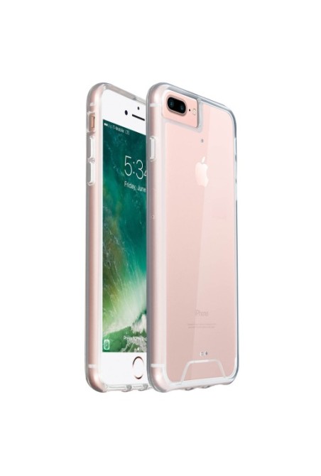 Cover rigida contorno Bumper collezione Crystal - Ultra-trasparente per iPhone 6 Plus / 6S Plus / 7 Plus / 8 Plus