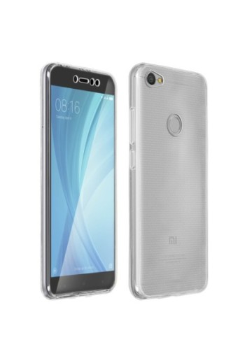 Cover Silicone Fronte-Retro Ultra Trasparente 100% Touch per Xiaomi Redmi Note 5A