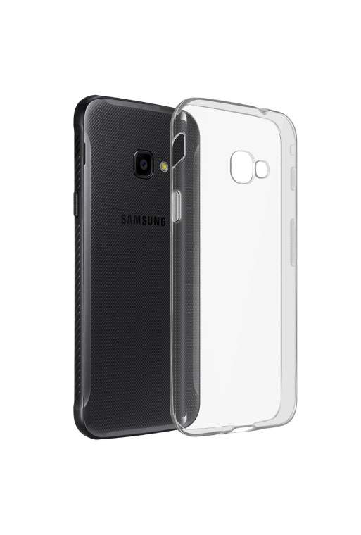 Cover in Silicone Gel Infrangibile trasparente per Samsung Galaxy Xcover 4 / 4S