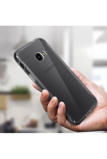 Cover in Silicone Gel Infrangibile trasparente per Samsung Galaxy Xcover 4 / 4S