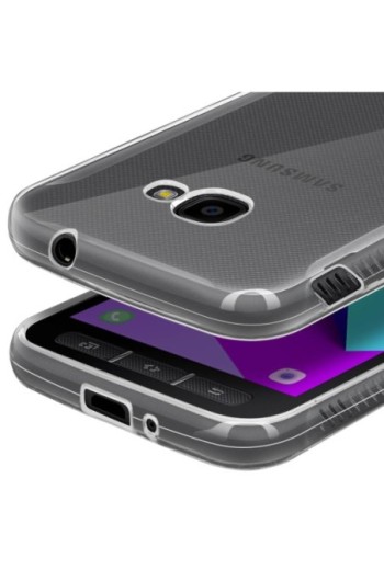 Cover in Silicone Gel Infrangibile trasparente per Samsung Galaxy Xcover 4 / 4S