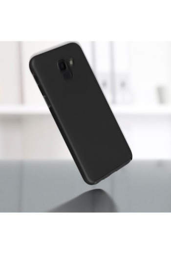 Cover Protettiva Integrale Fronte / Retro Nera per Samsung Galaxy J6