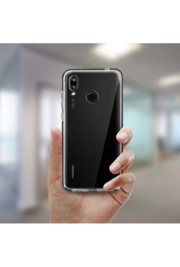 Cover Protettiva Integrale Fronte / Retro trasparente per Huawei P20 Lite