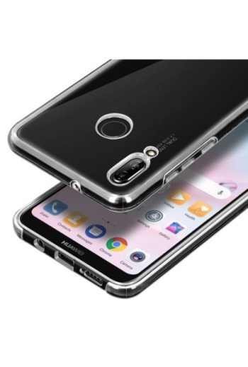 Cover Protettiva Integrale Fronte / Retro trasparente per Huawei P20 Lite