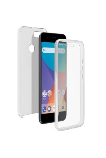 Cover Protettiva Integrale Fronte / Retro trasparente per Xiaomi Mi A1