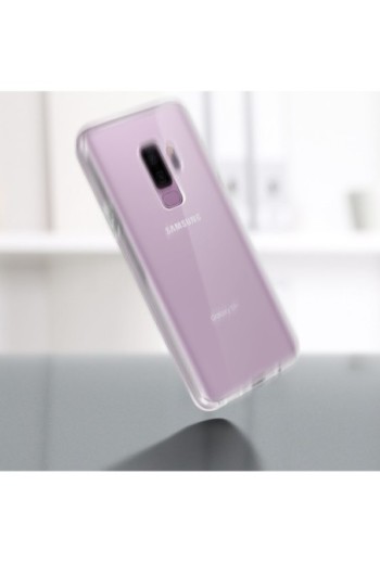 Cover Protettiva Integrale Fronte / Retro trasparente per Samsung Galaxy S9 Plus