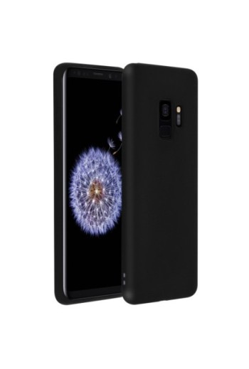 Cover Slim in Silicone Gel Nera per Samsung Galaxy S9
