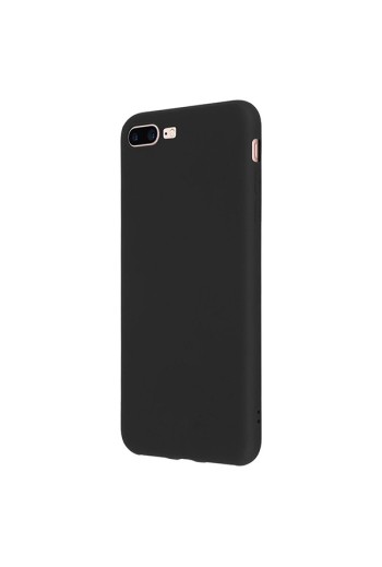 Cover silicone gel Soft Touch Nera per Apple iPhone 7 Plus / 8 Plus