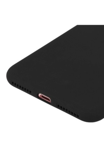 Cover silicone gel Soft Touch Nera per Apple iPhone 7 Plus / 8 Plus