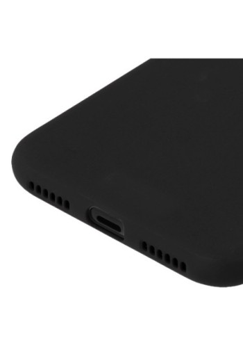 Cover silicone gel Soft Touch Nera per Apple iPhone X / XS