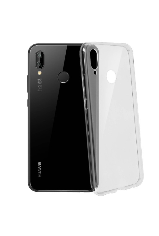 Cover Ultra Sottile Second Skin 0.3mm Trasparente per Huawei P20 Lite