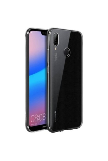 Cover Ultra Sottile Second Skin 0.3mm Trasparente per Huawei P20 Lite