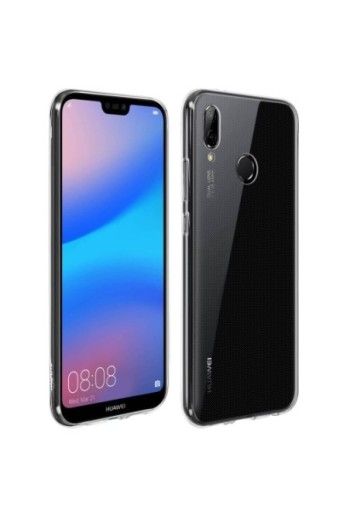 Cover Ultra Sottile Second Skin 0.3mm Trasparente per Huawei P20 Lite