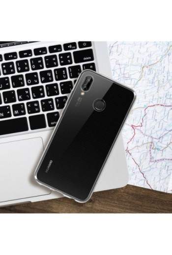 Cover Ultra Sottile Second Skin 0.3mm Trasparente per Huawei P20 Lite