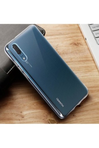 Cover Silicone Infrangibile Ultra-Trasparente per Huawei P20