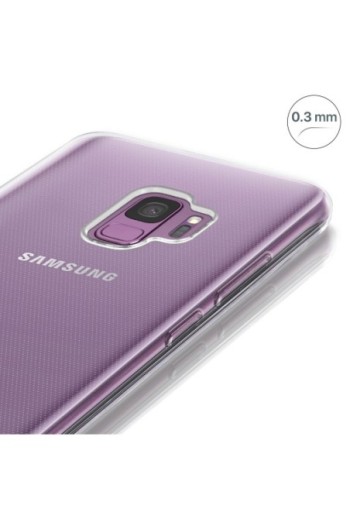 Cover Ultra Sottile Second Skin 0.3mm Trasparente per Samsung Galaxy S9