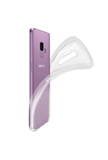 Cover Ultra Sottile Second Skin 0.3mm Trasparente per Samsung Galaxy S9