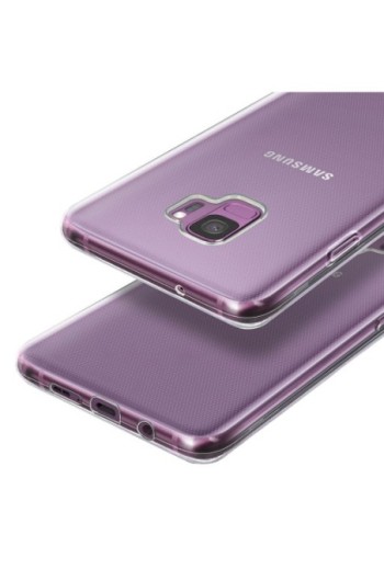 Cover Ultra Sottile Second Skin 0.3mm Trasparente per Samsung Galaxy S9