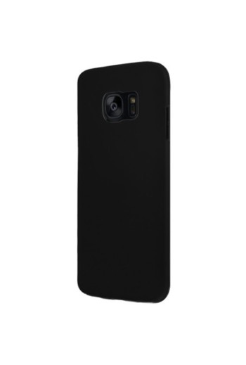 Cover Protettiva Integrale Fronte / Retro nera per Samsung Galaxy S7 Edge