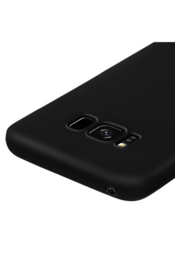 Cover Protettiva Integrale Fronte / Retro nera per Samsung Galaxy S8 Plus