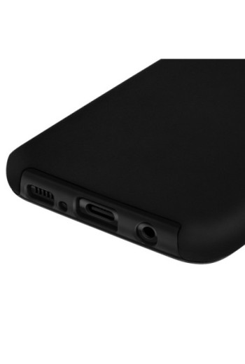 Cover Protettiva Integrale Fronte / Retro nera per Samsung Galaxy S8 Plus