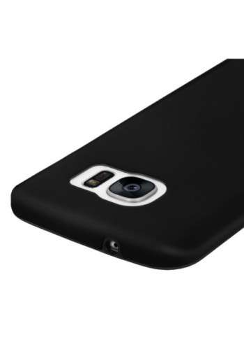 Cover Protettiva Integrale Fronte / Retro nera per Samsung Galaxy S7
