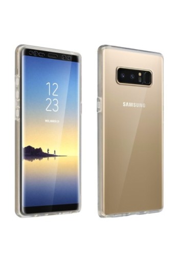 Cover Protettiva Integrale Fronte / Retro trasparente per Samsung Galaxy Note 8