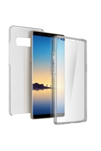 Cover Protettiva Integrale Fronte / Retro trasparente per Samsung Galaxy Note 8