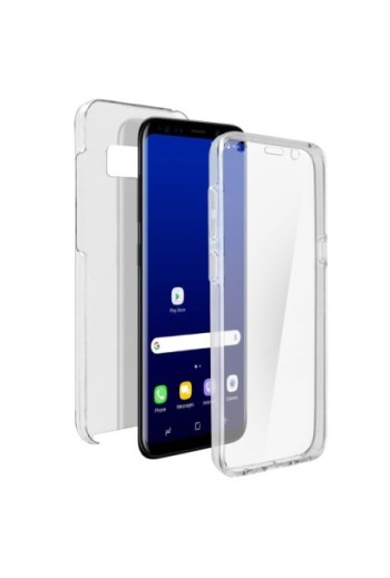 Cover Protettiva Integrale Fronte / Retro trasparente per Samsung Galaxy S8