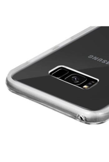 Cover Protettiva Integrale Fronte / Retro trasparente per Samsung Galaxy S8
