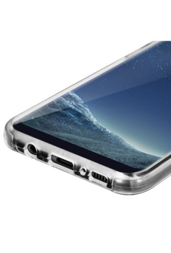 Cover Protettiva Integrale Fronte / Retro trasparente per Samsung Galaxy S8