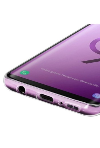 Cover Silicone Infrangibile Ultra-Trasparente per Samsung Galaxy S9