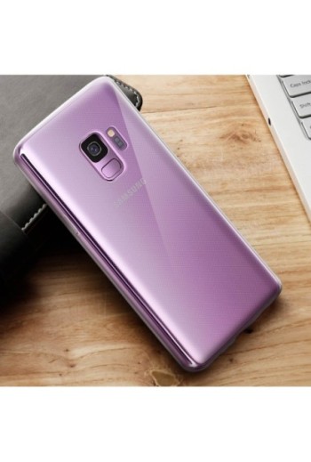 Cover Silicone Infrangibile Ultra-Trasparente per Samsung Galaxy S9