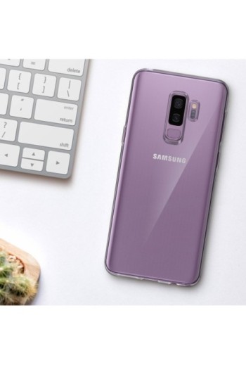 Cover Ultra Sottile Second Skin 0.3mm Trasparente per Samsung Galaxy S9 Plus
