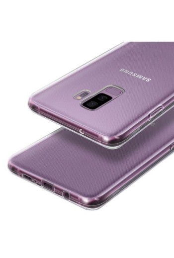 Cover Ultra Sottile Second Skin 0.3mm Trasparente per Samsung Galaxy S9 Plus