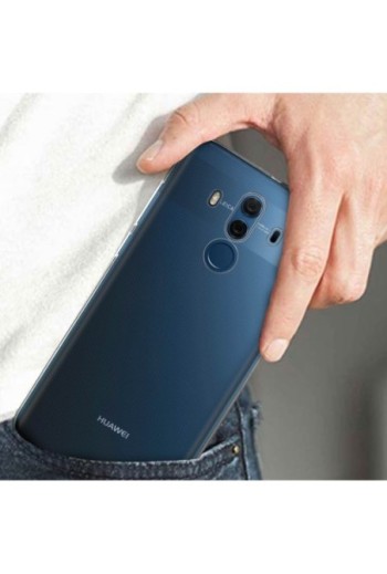 Cover Ultra Sottile Second Skin 0.3mm Trasparente per Huawei Mate 10 Pro