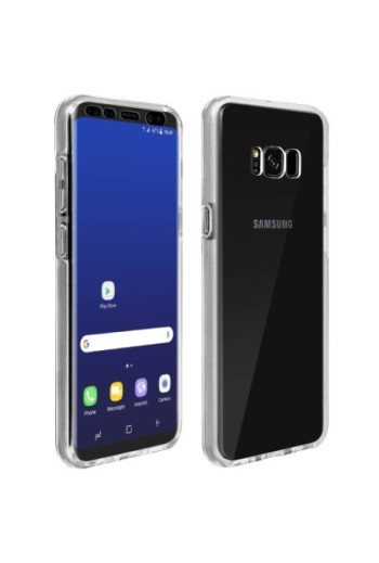 Cover Protettiva Integrale Fronte Retro per Samsung Galaxy S8 Plus – Trasparente