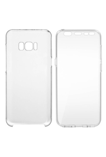 Cover Protettiva Integrale Fronte Retro per Samsung Galaxy S8 Plus – Trasparente